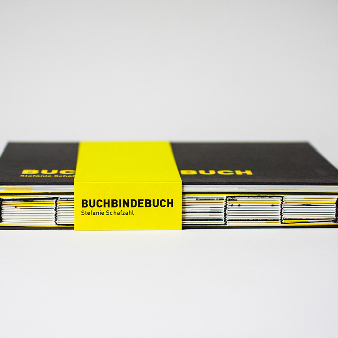 Closed Buchbindebuch With Ribbon, Editorial Design And Binding By Corliss Design