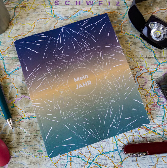 year planner by corliss design with adventure theme