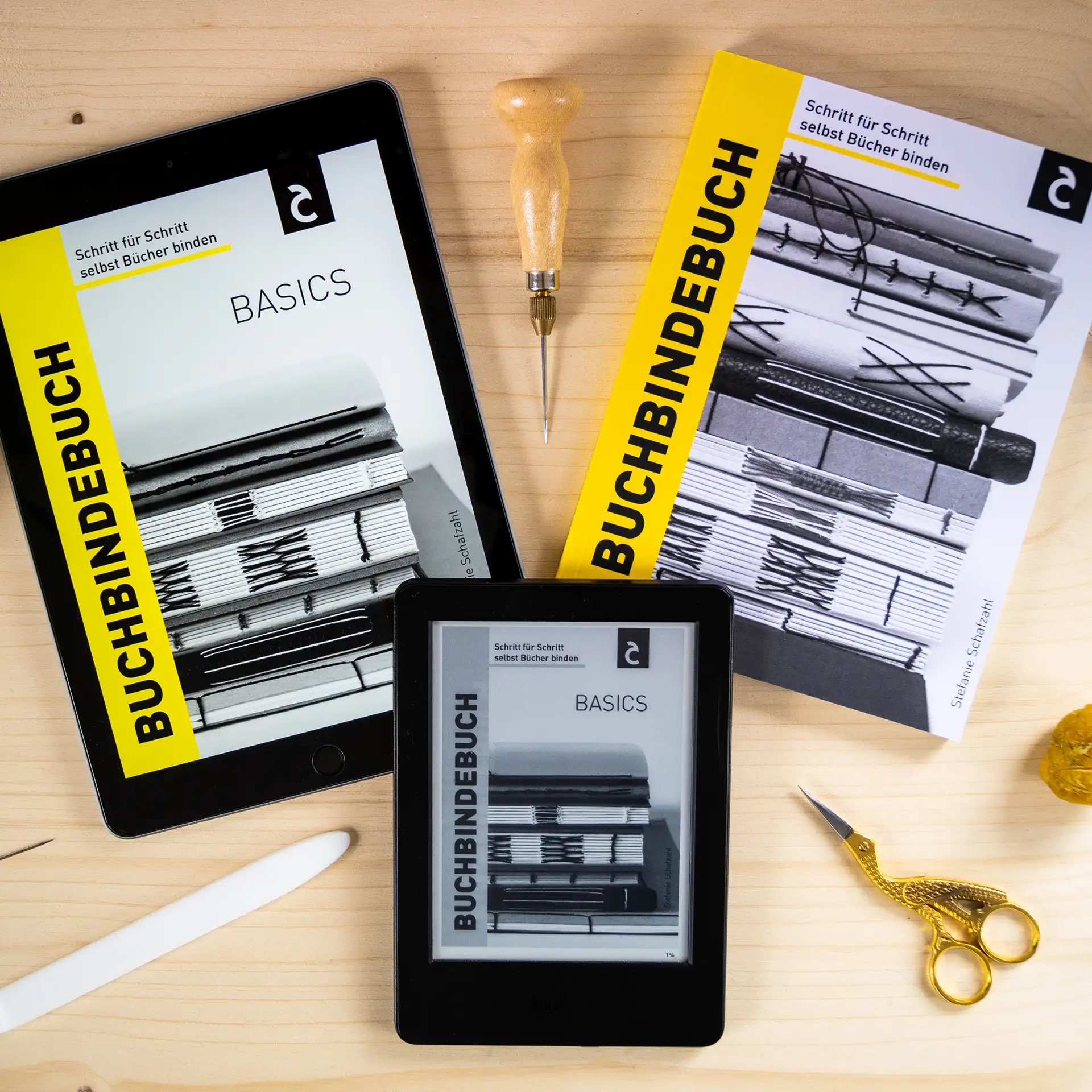 Buchbindebuch Print und eBook von Corliss Design & Bookbinding